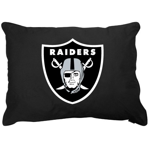 Oakland Raiders Official NFL Dog Pillow Bed