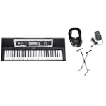 Yamaha YPT210 61 Full-Size Keyboard Bundle