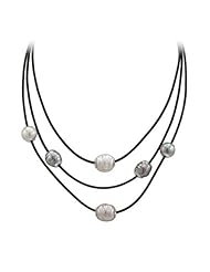 Majorica Baroque Pearl Cord Necklace