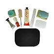 Travel Luxuries for Men Gift Basket in Toiletry Bag, Black
