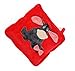 Baby Oodles Cushion Cum Cotton Quilt With Red Animal With Bow Applique RS.1079.00