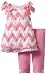 Bonnie Baby Girls Infant Flamestitch Legging Set