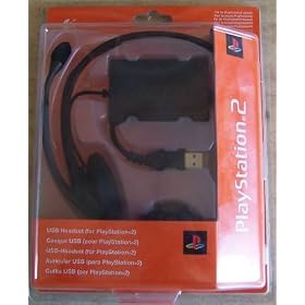 Logitech USB Headset for Sony Playstation 2/3 PS2+PS3