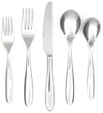 Cambridge Silversmiths Luzerne Satin/Mirror 30-Piece Flatware Set