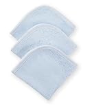 American Baby Company Cotton Terry 3 Pack Wash Cloth Set - Blue