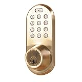 Buy 3-in-1 Keyless Entry Deadbolt With RF Remote Control & Touchpad Lockset,... by Morning Industries
