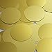 Round Sequin 40mm Mustard Yellow Matte Satin Metallic Loose Couture Paillettes