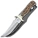 Stag Hunter Hunting Knife with Leather Sheath