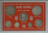 1887 1892 Queen Vic Victoria Silver Coin Collection Collector Set