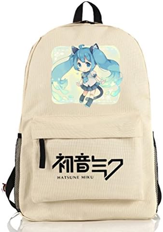 Top Show Japanese Anime Vocaloid Hatsune Miku Backpack School Bag for Friend Birthday Gift (Style 1)