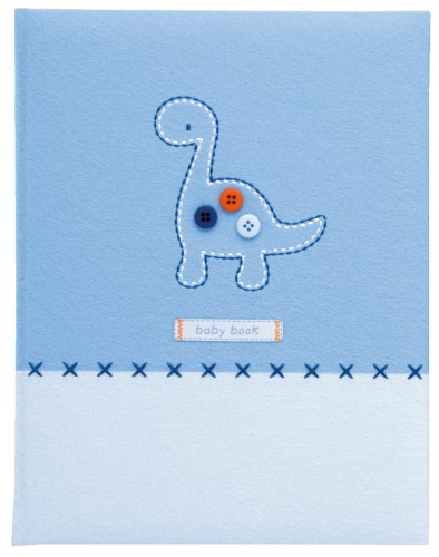Carter's Felt Friends Dinosaur Record Baby Book