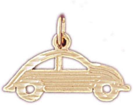 Dazzlers Solid 14k Gold Beetle Charm 0.6 Grams Pendant Available in Three Colors