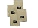 Ribbed Terry Cotton Dish Cloths (Natural, 4-Pack)