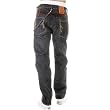 Ijin Material J5040-75 foldedge-cut leg, backstrap denim jeans