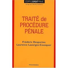 Trait� de proc�dure p�nale