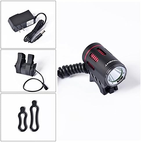 VANIGHT CREE XM-L2 T6 LED Rechargeable Bicycle Headlight with Angel Eyes Daytime Running Light for all bikes