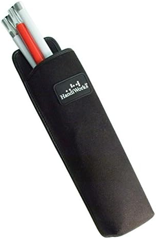 Slim Line Cane Holder- Black Denim