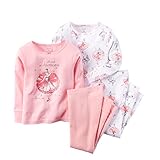 カーターズ パジャマ 長袖 上下2セット キッズ 女の子 子供服 2T,バレリーナ [並行輸入品]