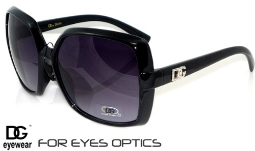 DG EYEWEAR WOMEN CLASSIC LARGE OVERSIZED SUNGLASSES NEW DG12-S6