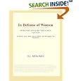 In Defense of Women (Webster's English Thesaurus Edition)
