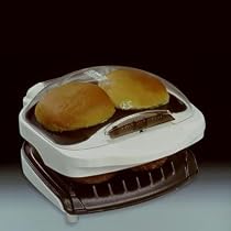 George Foreman Champ Grill with Bun Warmer