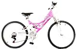Reflex Avanti Girls Pink Dual Suspension Mountain Bike