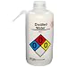 Nalgene 2436-0502 Vented Unitary Right-To-Know Wash Bottle, Ethyl Alcohol, 500mL (Pack of 4)