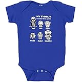 Star Wars My Family Infant Baby Romper Snapsuit
