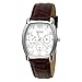 Caravelle by Bulova Men's 43C31 Leather Strap White Dial Watch
