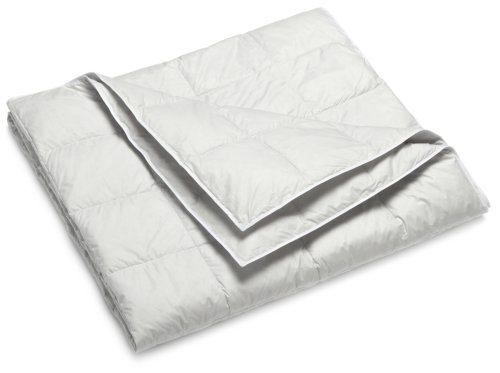 Billerbeck 5541370002 Daunendecke Iglu Superlight, 155 / 200 cm silber