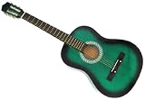 Beginner's Green 38 Inch Acoustic Guitar W/ Accessories