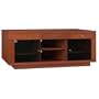 Bush Furniture Riverwood TV Stand, Cognac Maple Veneer