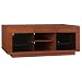 Bush Furniture Riverwood TV Stand, Cognac Maple Veneer
