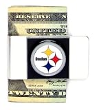 NFL Sculpted & Enameled Pewter Moneyclip - Pittsburgh Steelers