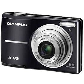 Olympus X-42 Digital Camera 12 MP 5x Optical Zoom - Pink