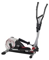 Christopeit Crosstrainer Ergometer AX 6, silber/schwarz, 135x63x157 cm