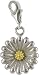 Chrysalis Silver & 14 Carat Gold Plated Daisy Charm