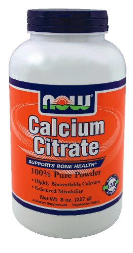 NOW Foods Calcium Citrate 100% Pure, Powder, 8 oz Picture
