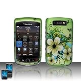 Rubberized Hawaiian Flowers Snap on Design Case Hard Case Skin Cover Facepl ....