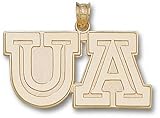 Arizona Wildcats Solid 10K Gold ''UA'' 5/8'' Pendant