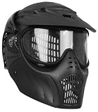 Sporting Goods : Extreme Rage XRay V2.1 PROtector Single Paintball Goggles - Black