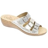 Fly Flot Sarah - Grey Shimmer Size 6 UK
