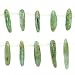 Green Kyanite Gem Stick Pendants 15 Inch Strand (22 Beads)