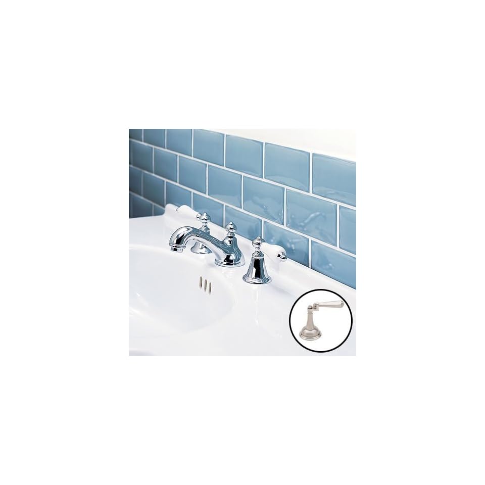 St Thomas Creations Two Handle Widespread Bathroom Faucet Tall Hex