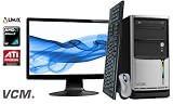 VCM Polyphemos Desktop-PC (AMD Athlon II X2 240 2.8GHz, 2GB RAM, 500GB HDD, ATI Radeon onboard, DVD, Linux) mit 48,3 cm (19 Zoll) Monitor