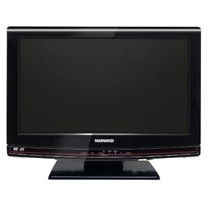 Magnavox 19MD350B F7 19-Inch 720p LCD HDTV with Built in DVD Player, Black by Magnavox