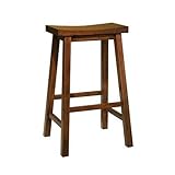 Powell Honey Brown 29-Inch Bar Stool