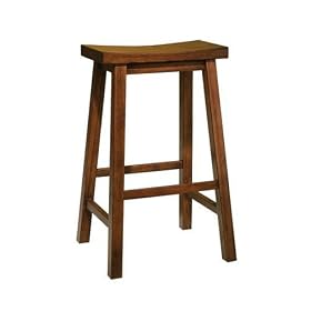 Powell Honey Brown 29-Inch Bar Stool by Powell Furniture