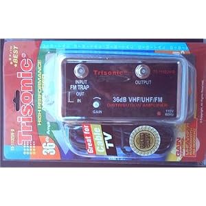 purchase the most efficient 36-db-High-Performance-VHF---UHF---FM---HDTV-Signal-Amplifier---Great-for-Cable-TV- most reasonably priced affordable recommendations 