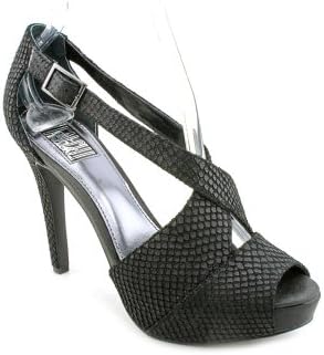 Falchi By Falchi Shoes Women's Gigi Platform Sandals in Black Size 7